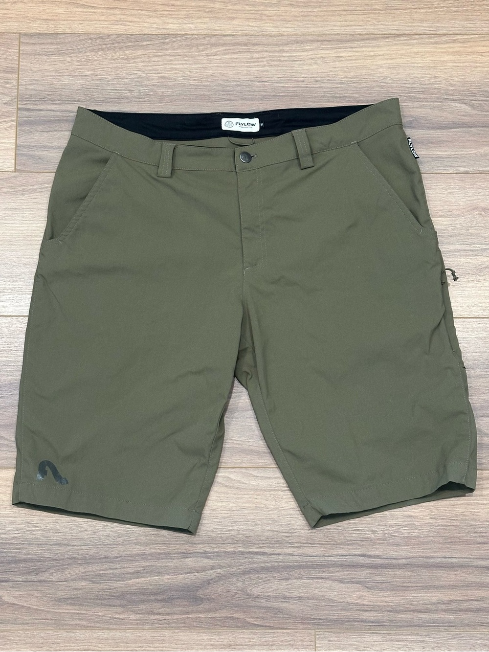 Flylow Hot Tub Shorts in Green Size 36